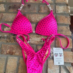 Figure Physique Bodybuilding Competition NPC Contest Posing Suit